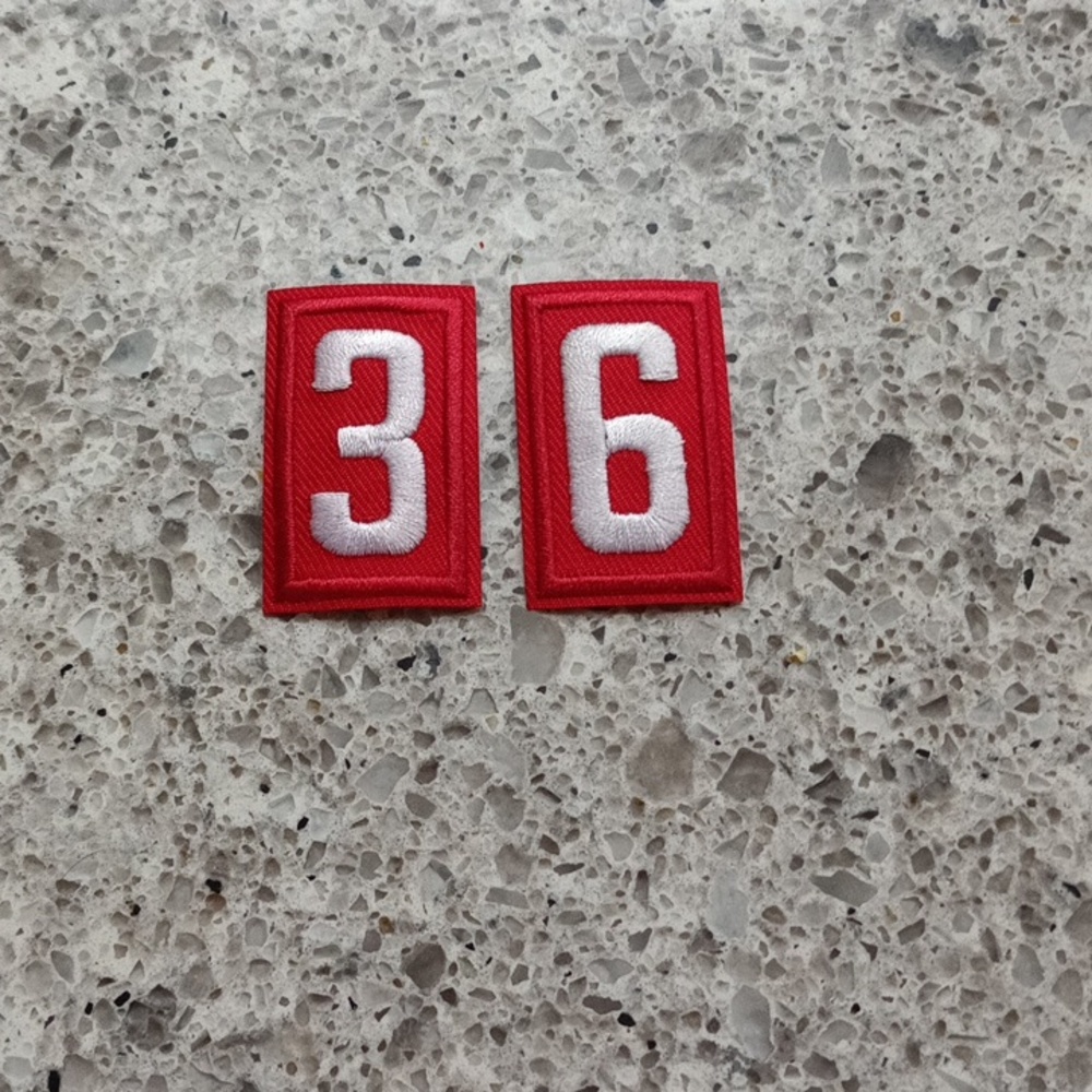 Scout patch numbers